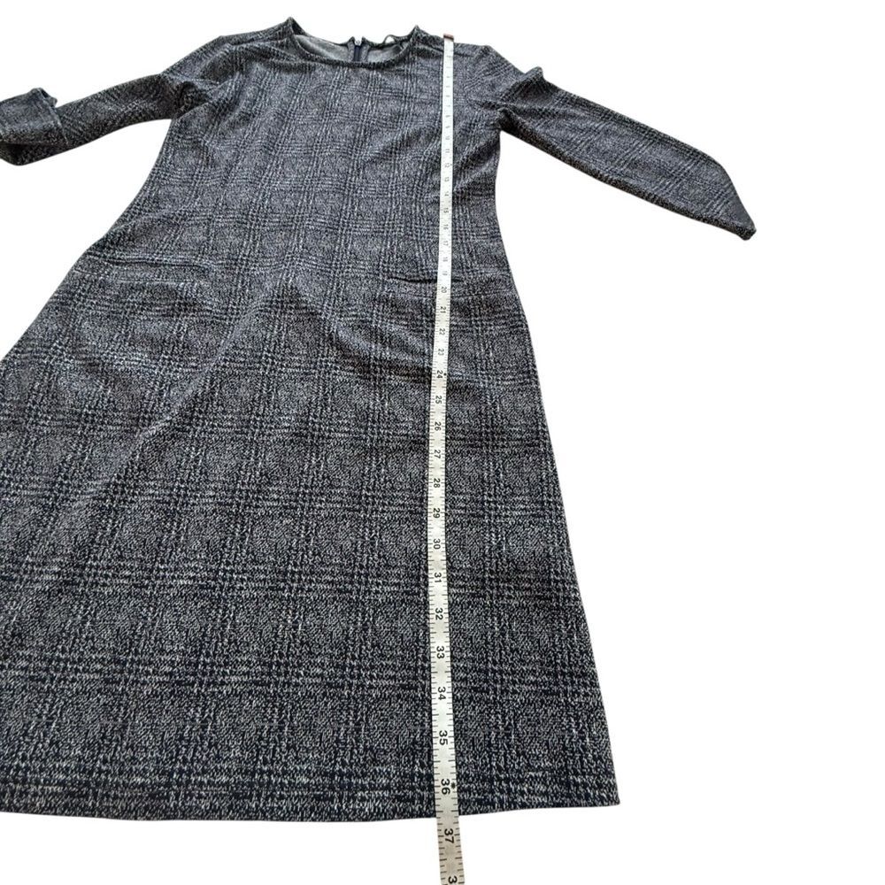 41 Hawthorne Black and White Aniya Jacquard Knit Dress with Pockets - Picture 6 of 8